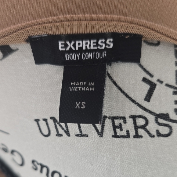 Express Tan Bodysuit - Picture 2 of 3